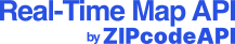 Real-Time Map API by ZipCodeAPI.com